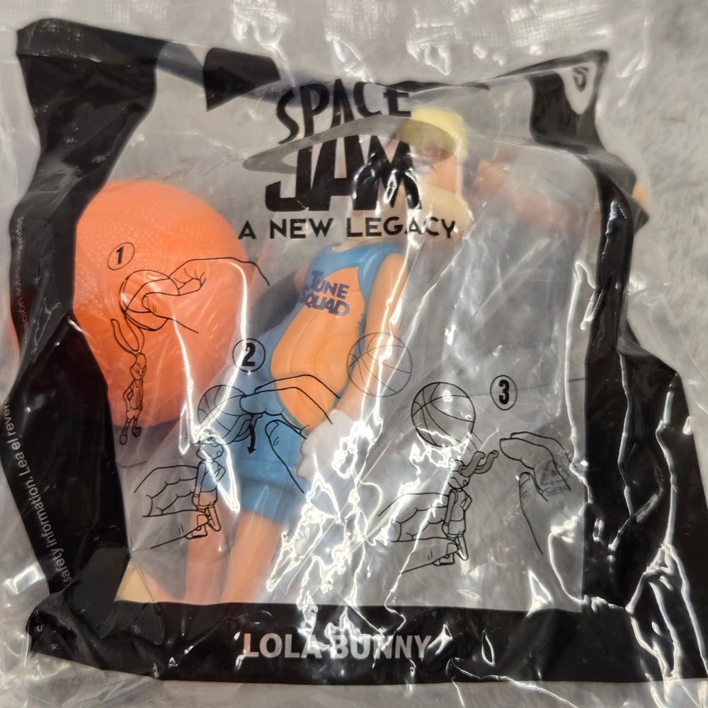 McDonalds 2021 Space Jam A New Legacy Lola Bunny Happy Meal Toy New Sealed